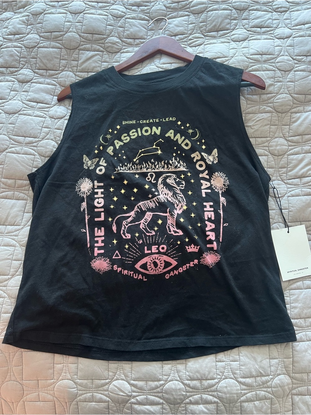 Spiritual Gangster Leo Vibe Tank - Picture 6 of 10